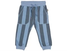 Petit Piao sweatpants allure blå stribet